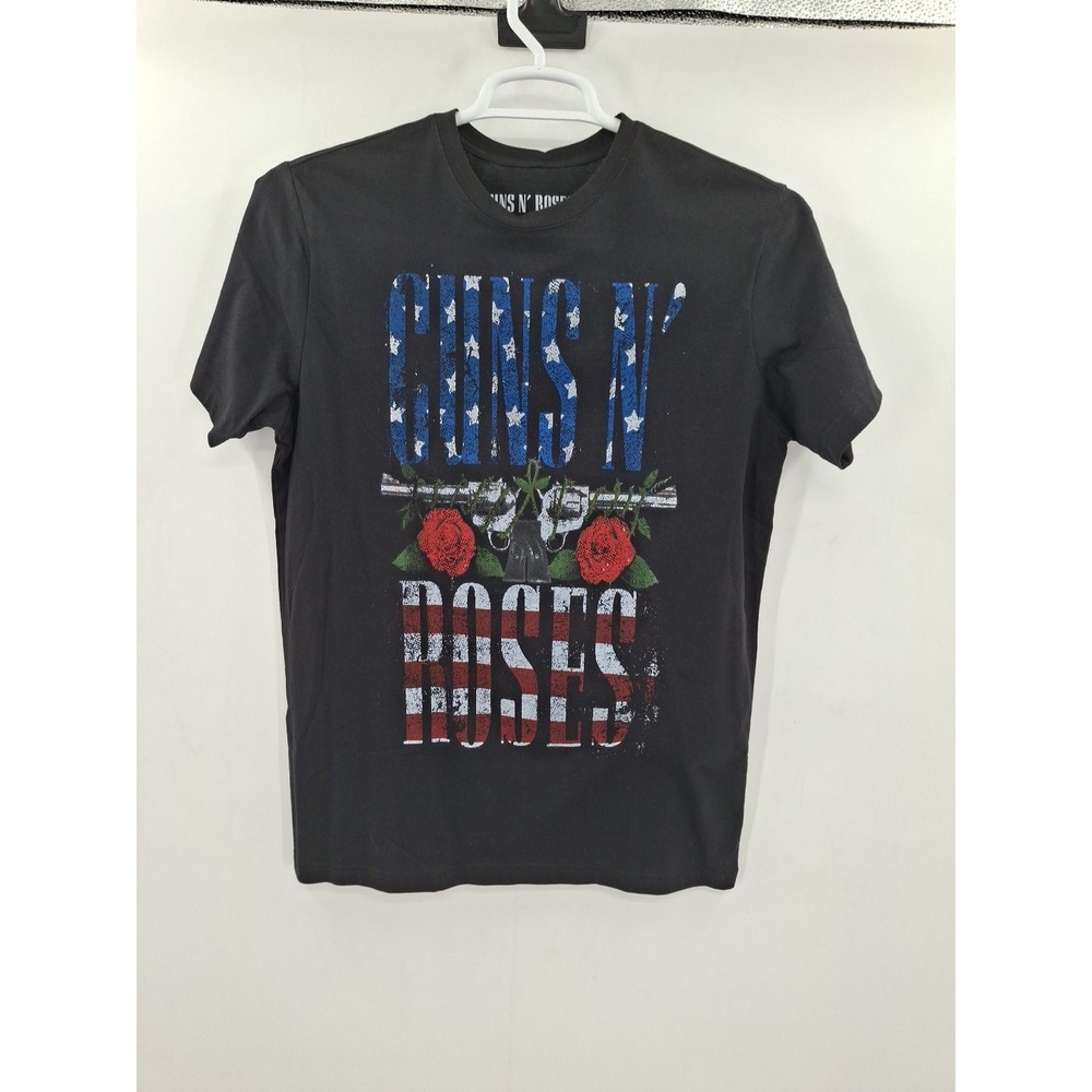 Guns N' Roses Americana Shirt Red White‎ Blue Stars Stripes MEDIUM